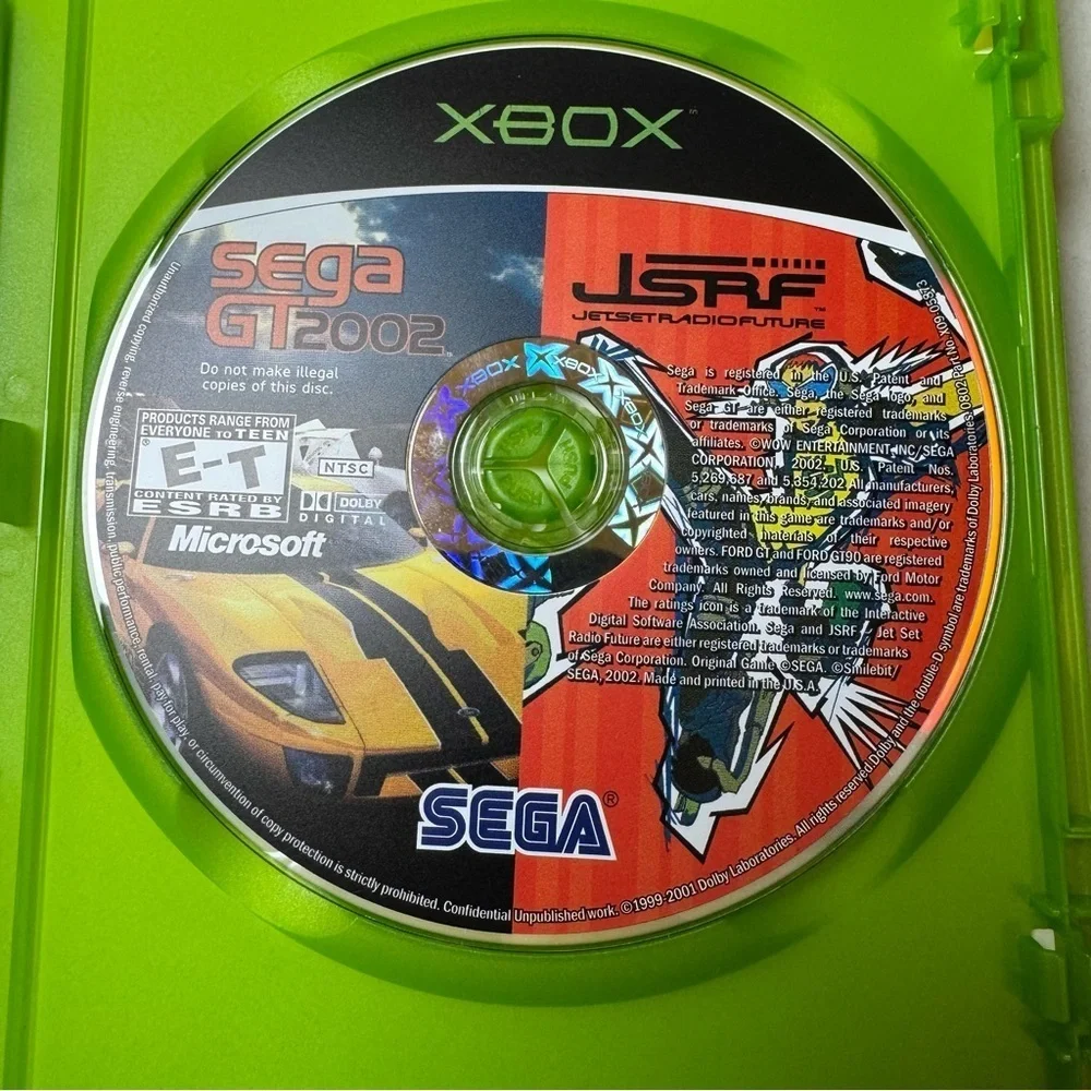 Sega Gt 2002/ Jet Set Radio Future (Microsoft Xbox